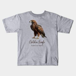 Golden Eagle - The Bird Lover Collection Kids T-Shirt